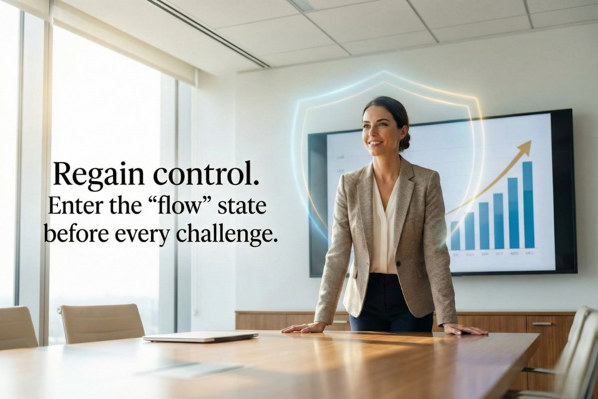 energy, focus, flow, control, challenge