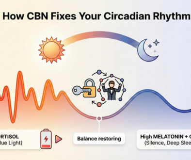 High cortisol, high CBN, insomnia, sleep support, cbn for sleep