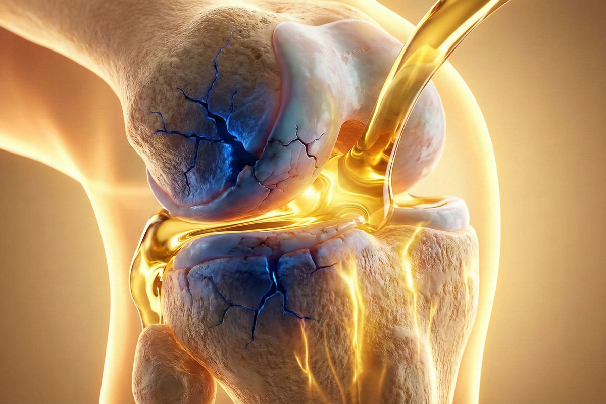 regeneration of knee joint, recovery